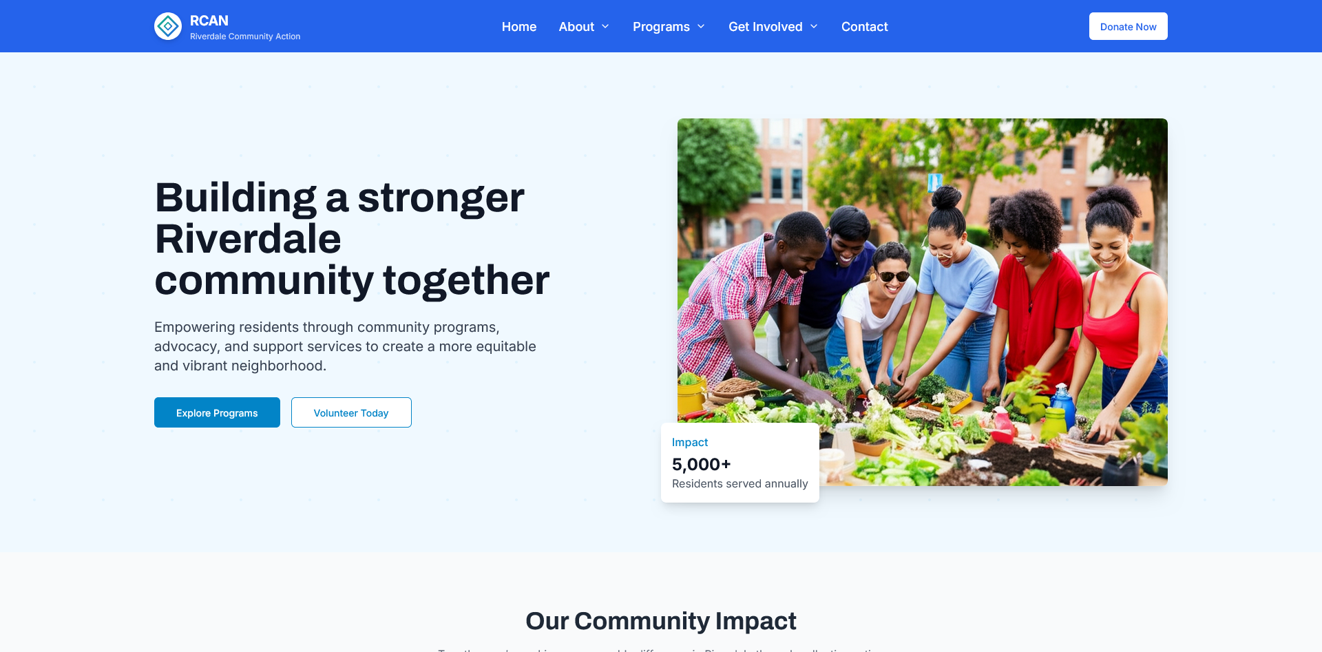 Riverdale Community Action Network